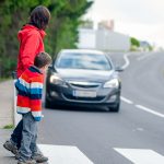 wypadek pieszego w Wielkiej Brytanii