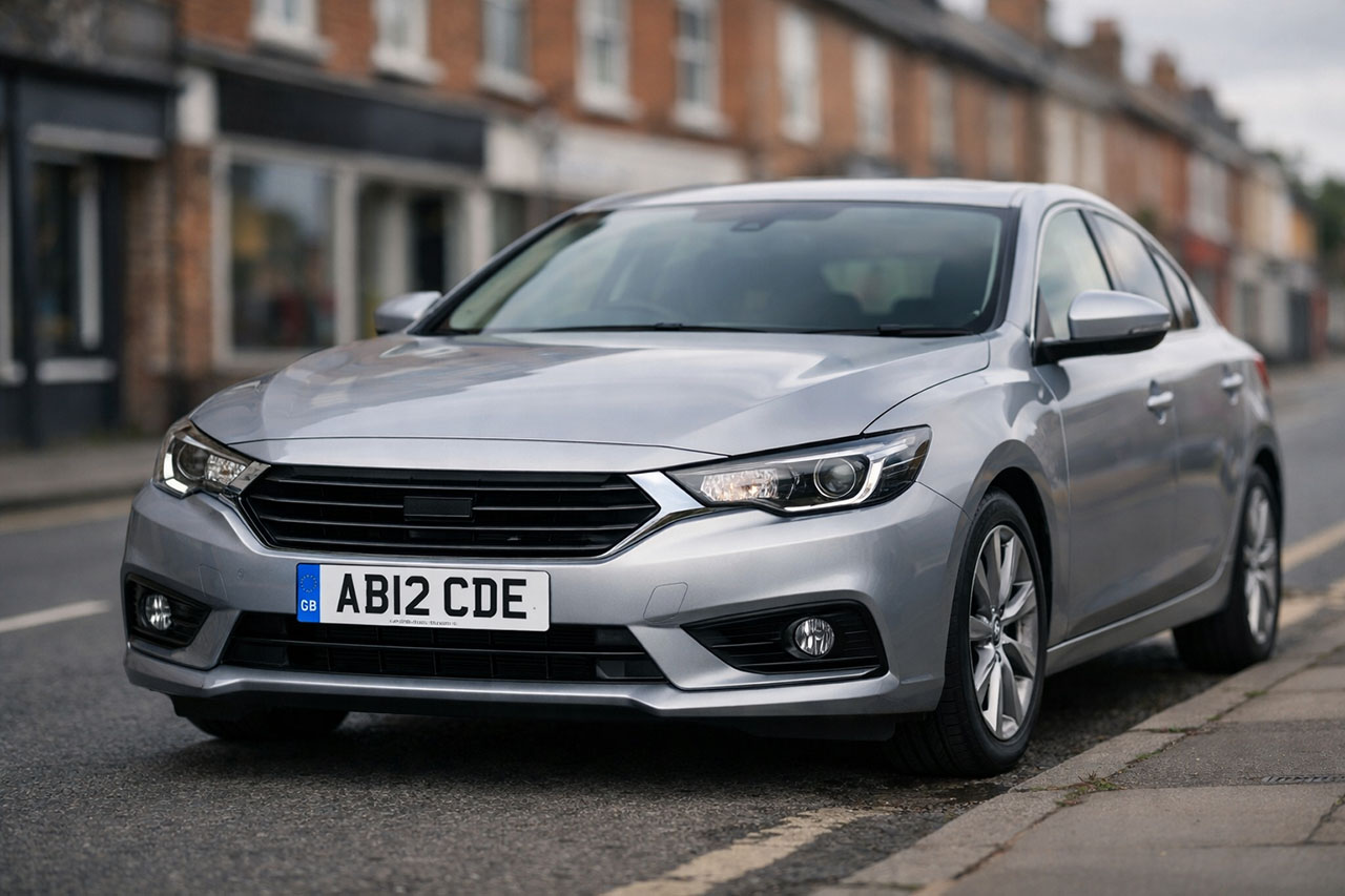 nielegalne tablice rejestracyjne w UK