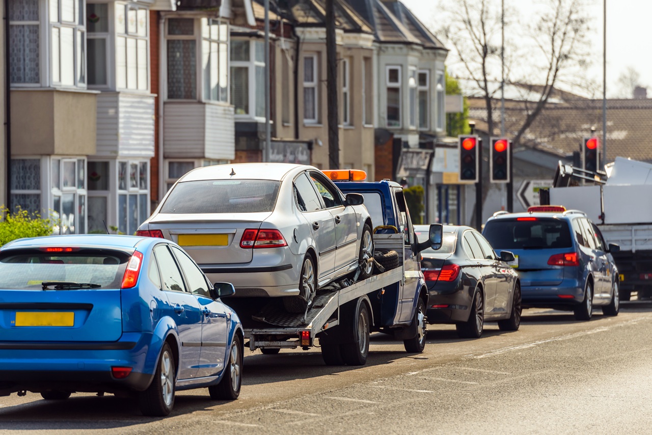 wypadek samochodowy w UK